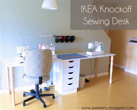 These girls do give me a complex with their perfectly made sewing room furniture. 15 perfect DIY Tables for your sewing room - Sew Guide