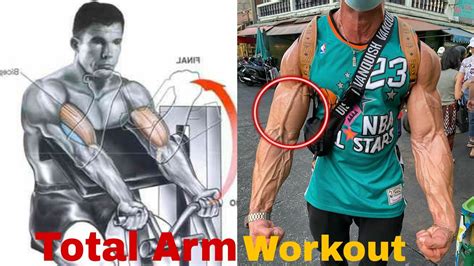 Supersets Arm Exercises For Mass Total Arm Workout Youtube