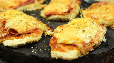 Prepara unas rica y nutritivas milanesa de berenjena con jamón y queso