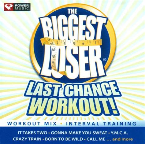 Biggest Loser Last Chance Workout Various Artists Cd Album