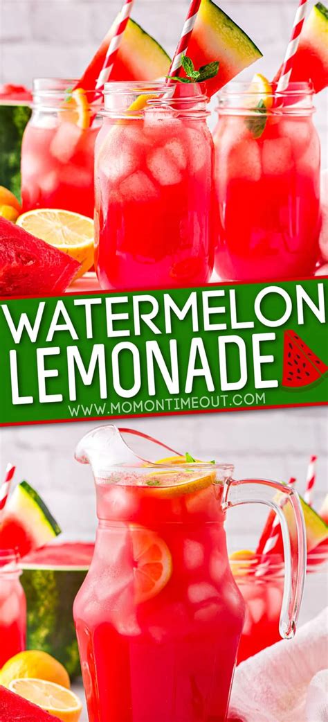 Summer Drink Recipes Nonalcoholic Watermelon Recipes Drinks