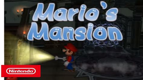 Marios Mansion Nintendo Switch Trailer Gameplay Luigis Mansion 4