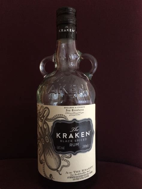 A welcome return to how spiced rum used to be. The Kraken Black Spiced Rum | Spiced rum, Rum, Vodka bottle
