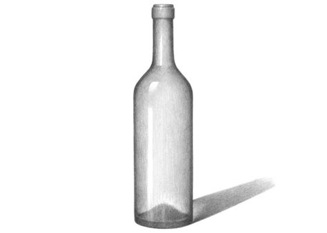 Glass Bottle Drawing