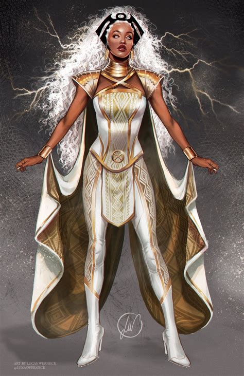 The Goddess Storm Marvel Marvel Comics Art Superhero Art