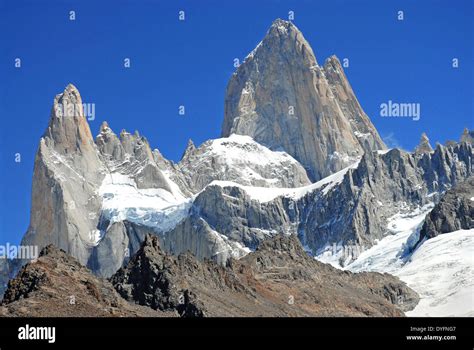 Fitz Roy Massif Patagonia Argentina Stock Photo Alamy
