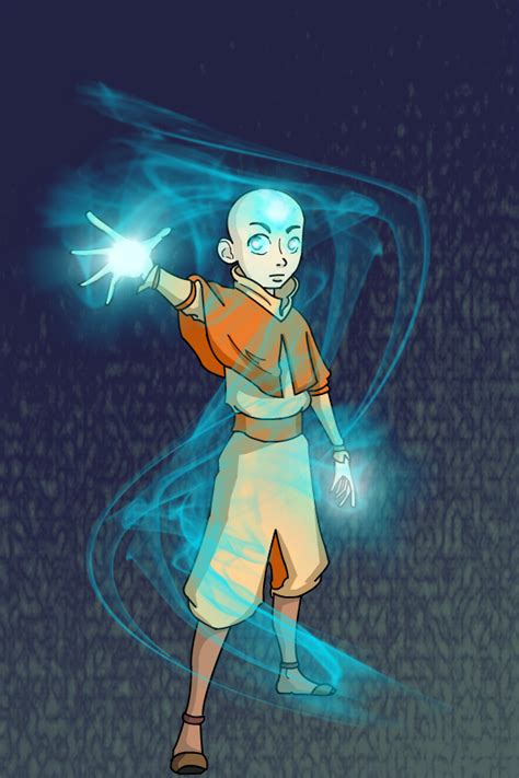 Glowing Aang By Livingalivecreator On Deviantart