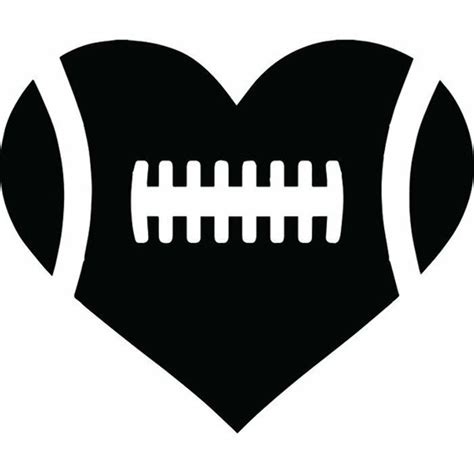 Download High Quality Football Clipart Heart Transparent Png Images