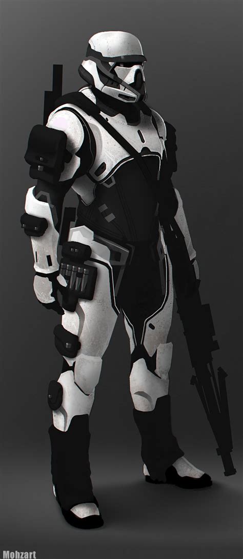 Appears To Be A Neo Stormtrooper Very Stylised And Modern Star Wars Clone Wars Star Wars