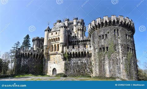 Butroi Spain 14 April 2022 Butron Castle In The Basque Country