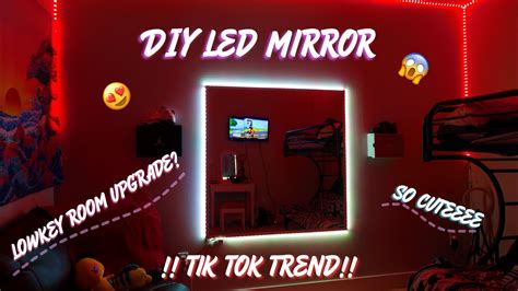 Diy Led Body Mirror Tiktok Trend Youtube