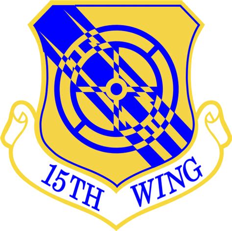 15 Wing Full Color Patch Air Force Clipart Full Size Clipart