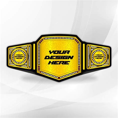 Blank Championship Belt Make Your Own Championship Belt