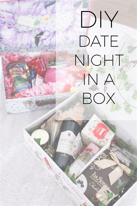 DIY Date Night In A Box The Gift Idea You Need Darling Dearest