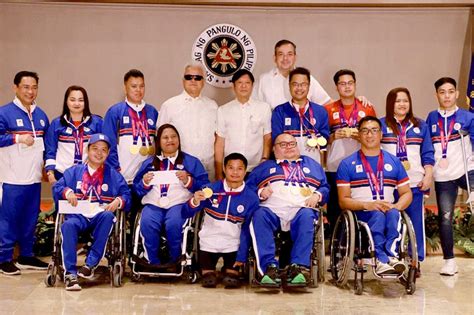 Philippine Para Athletes Receive Incentives Following Success At Asian Para Games