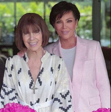 kris jenner with her mother mary jo campbell celebrities infoseemedia