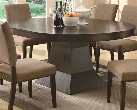coaster dining oval table  extension myrtle