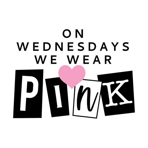 Design Mean Girls On Wednesdays We Wear Pink Humankind