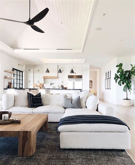 White Sofa In White Living Room Decor Ideas Inspo In 2020 White