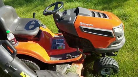 This husqvarna riding lawn mower comes with a feature named clear cut cutting deck. Husqvarna 54 inch Riding Mower Review - YouTube