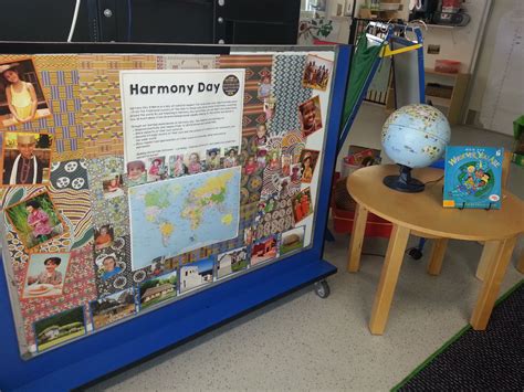 Harmony Day Display We Have Used The Postcards That We Use To Discuss