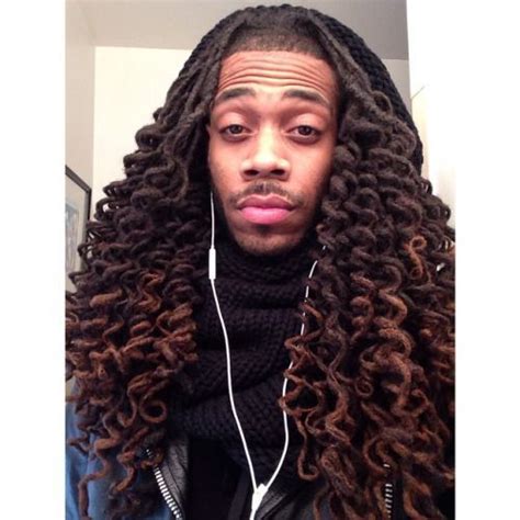Breathtaking Curly Loc Style This Is A Healthy Mane Of Hair