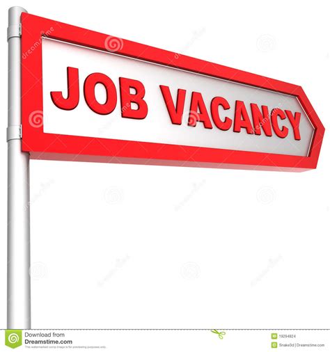 Job Vacancy Way Stock Images - Image: 19294824