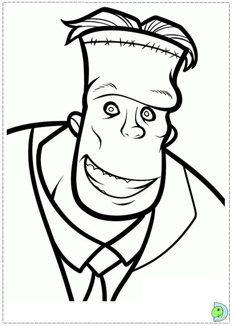 He always wears a blue shirt and dark blue pants. Hotel Transylvania Coloring Pages - GetColoringPages.com