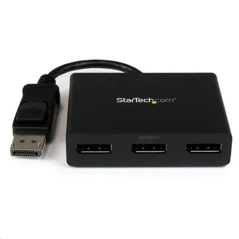 Buy The Startech 3 Port Multi Monitor Adapter Displayport 12 Mst Hub