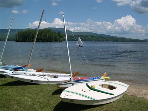 Sailing Sunfish Boats Camp Tecumseh