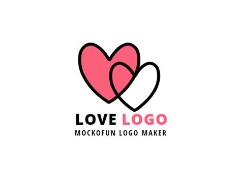 Maximo Logo Name Logo Generator I Love Love Heart