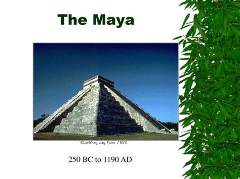 Ppt The Maya Powerpoint Presentation Free Download Id4247313