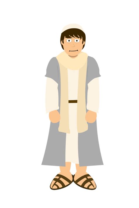 Cartoon Bible Character Pngs Free Transparent Elements