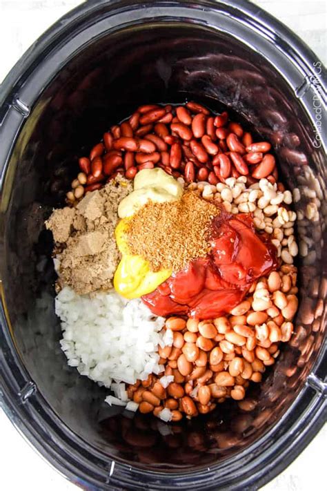 There's nothing worse than watery baked beans that taste like soupy rice. The BEST Crockpot Baked Beans (Hawaiian BBQ!) - Carlsbad ...