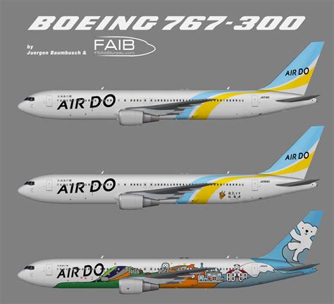 Air Do Hokkaido International Airlines Boeing 767 300 Juergens