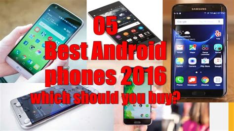 Best Android Phones Of 2016