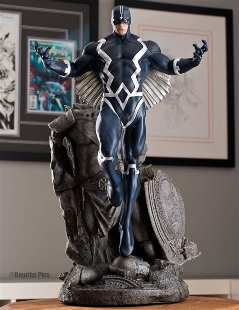 Black Bolt Statue By Xm Studios Black Bolt Character Statue Marvel