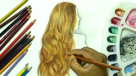 What's the best way to get 360 wave hair? Drawing soft wavy hair-how to draw hair and paint - YouTube