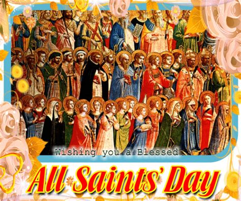 Blessed All Saints Day Ecard For You Free All Saints Day Ecards