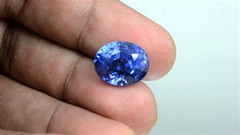 15ct Natural Blue Sapphire Youtube