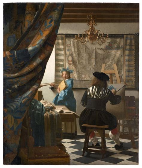 Jan Vermeer The Art Of Painting Art Atrium