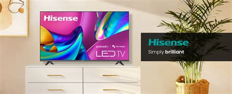 Hisense 32 Inch A4 Series Led 720p Smart Andriod Tv Small And Powerful