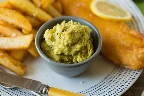 British Mushy Peas Appetizers Snacks And Sides Recipe