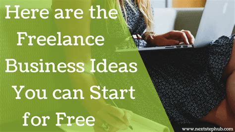 8 Easy Freelance Business Ideas You Can Just Start For Free Without Any