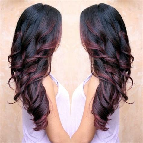 The secret is in the smooth fade that offers a sometimes blonde hair with highlights make you look pale, while going for a light brown base with blonde highlights gives a great result. 46 Totally Catchy Burgundy Hair Color Ideas with ...