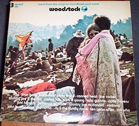 Woodstock Original Rare Triple Album 12 Inch 33 Rpm Lp Vinyl Triple Album Record Uk