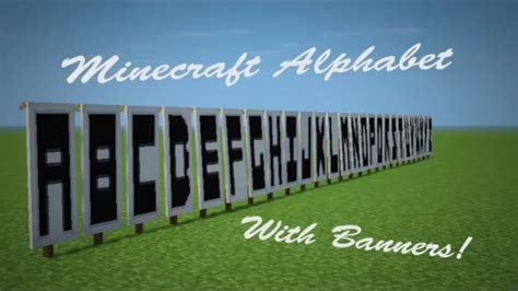 Minecraft Banner Letters Amulette