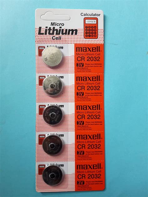 Pin Cr2032 Maxell Lithium 3v Chính Hãng Pin Nguồn Đà Nẵng