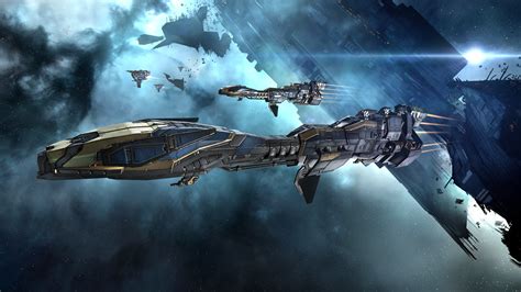 Eve Online Minmatar Video Games Spaceship Concept Art Science