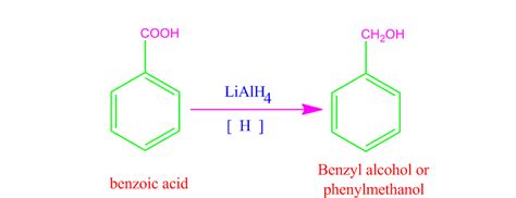 Benzyl Alcohol To Benzoic Acid Change Schmidt Reaction Hvz Reaction